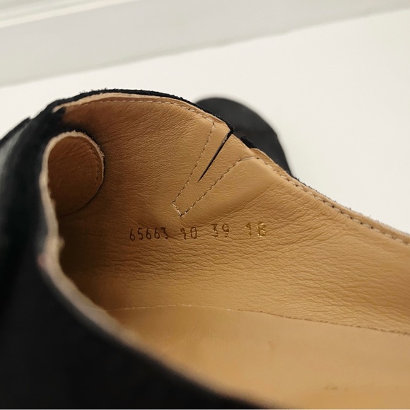 HAFLINGER Adventure Clog Mules Comfort Shoes Black Leather Size 39 US 8-8.5 New - Picture 7 of 8